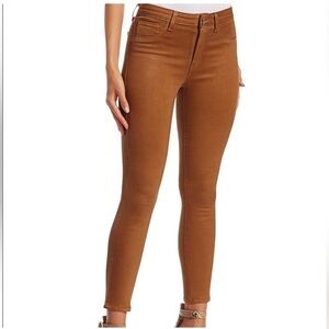 L'Agence Jeans Womens 25 Margot High Rise Ankle Skinny Stretch Capsule Brown